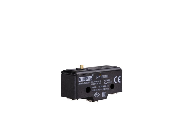 Metal Thin Plunger 1CO MN1 Series Plastic Mini Switch